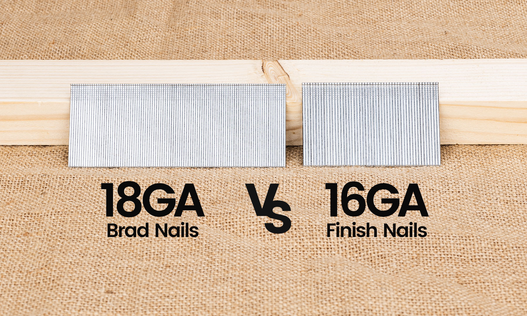Brad Nails vs Finish Nails: 18 Gauge vs 16 Gauge Nailers Explained