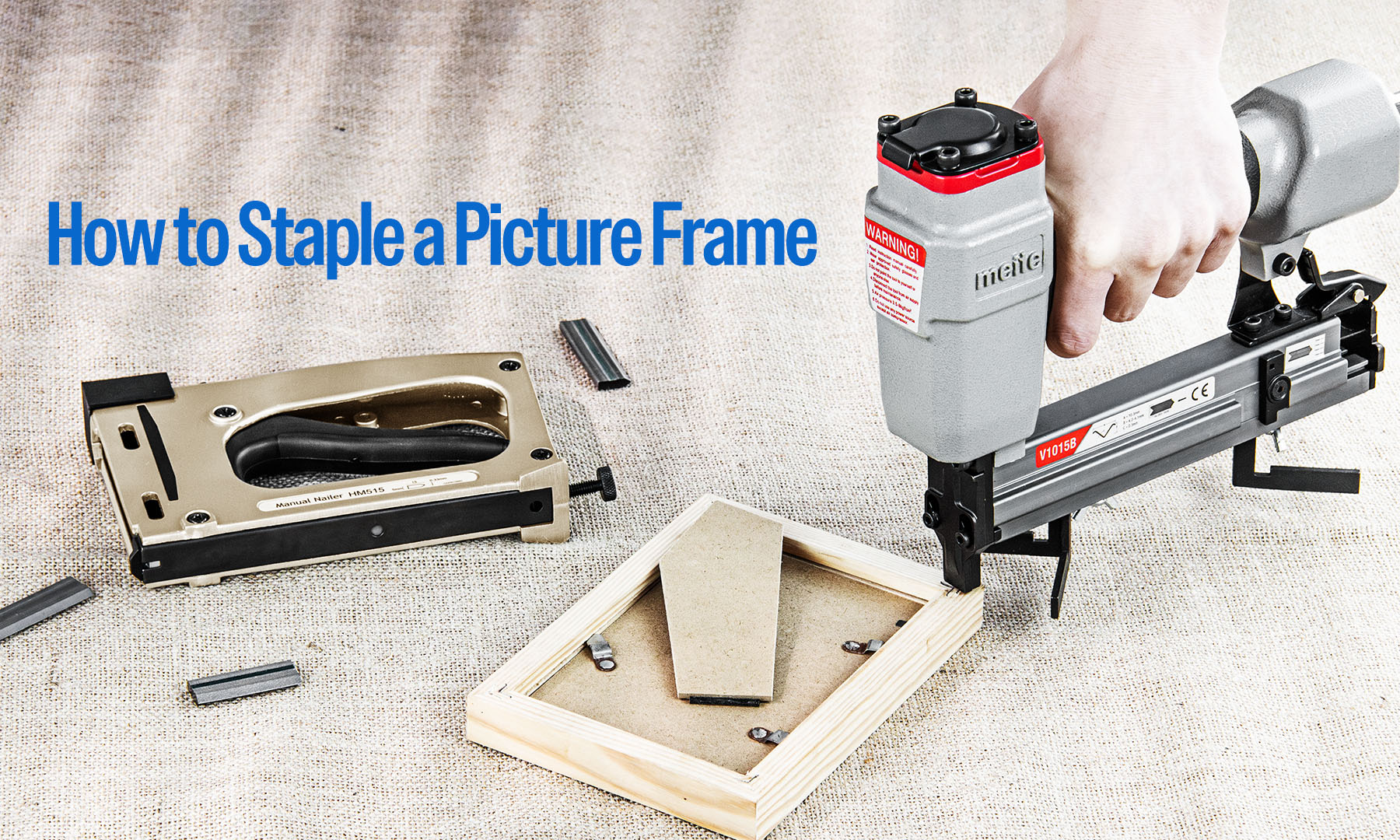 Photo Frame Stapler Machine How to Staple a Picture Frame: A Step-by-Step Guide — MEITE USA