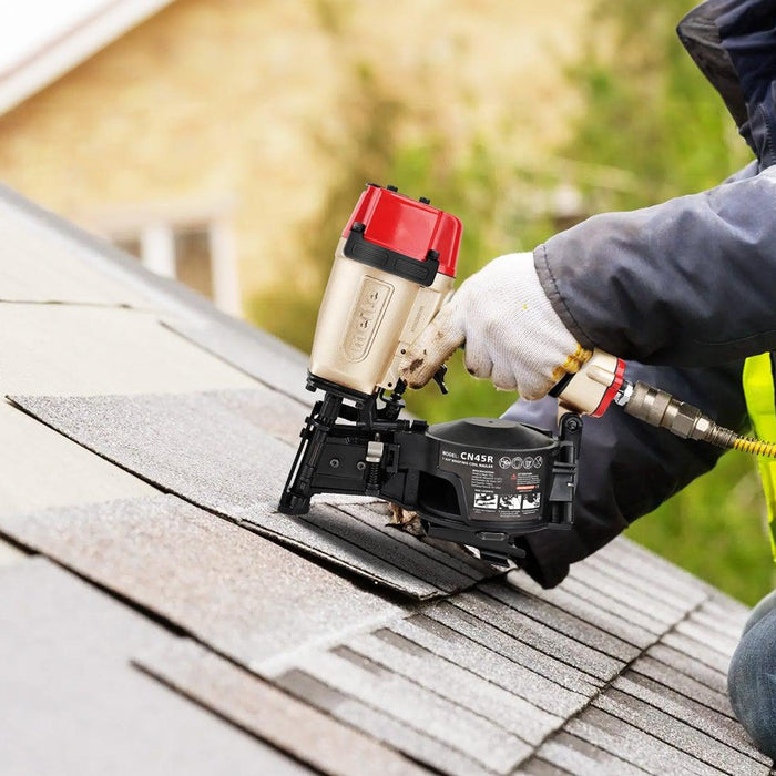 Pneumatic Coil Roofing Nailer: Meite CN45R - MEITE USA