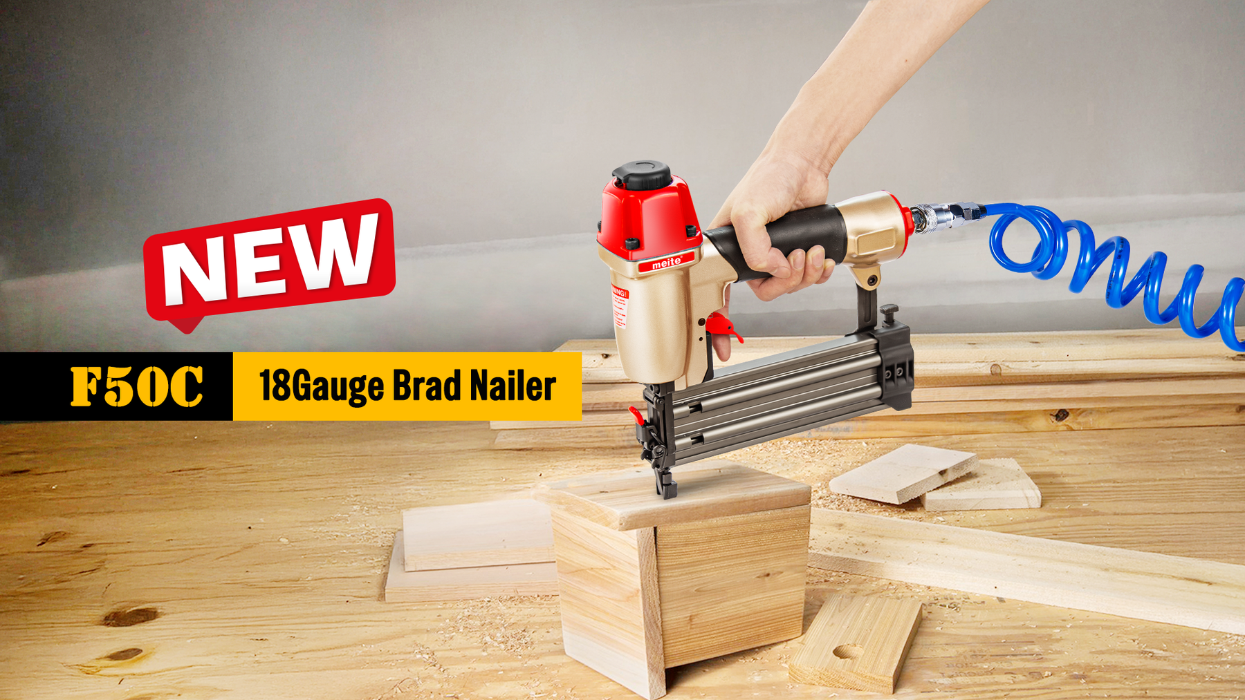 New Alert: 18 Gauge Brad Nailer --F50C