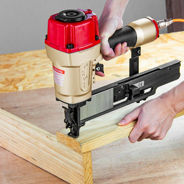 MT-N851-H 16Ga Pneumatic Upholstery Stapler 7/16" Crown - Single or Contact Firing