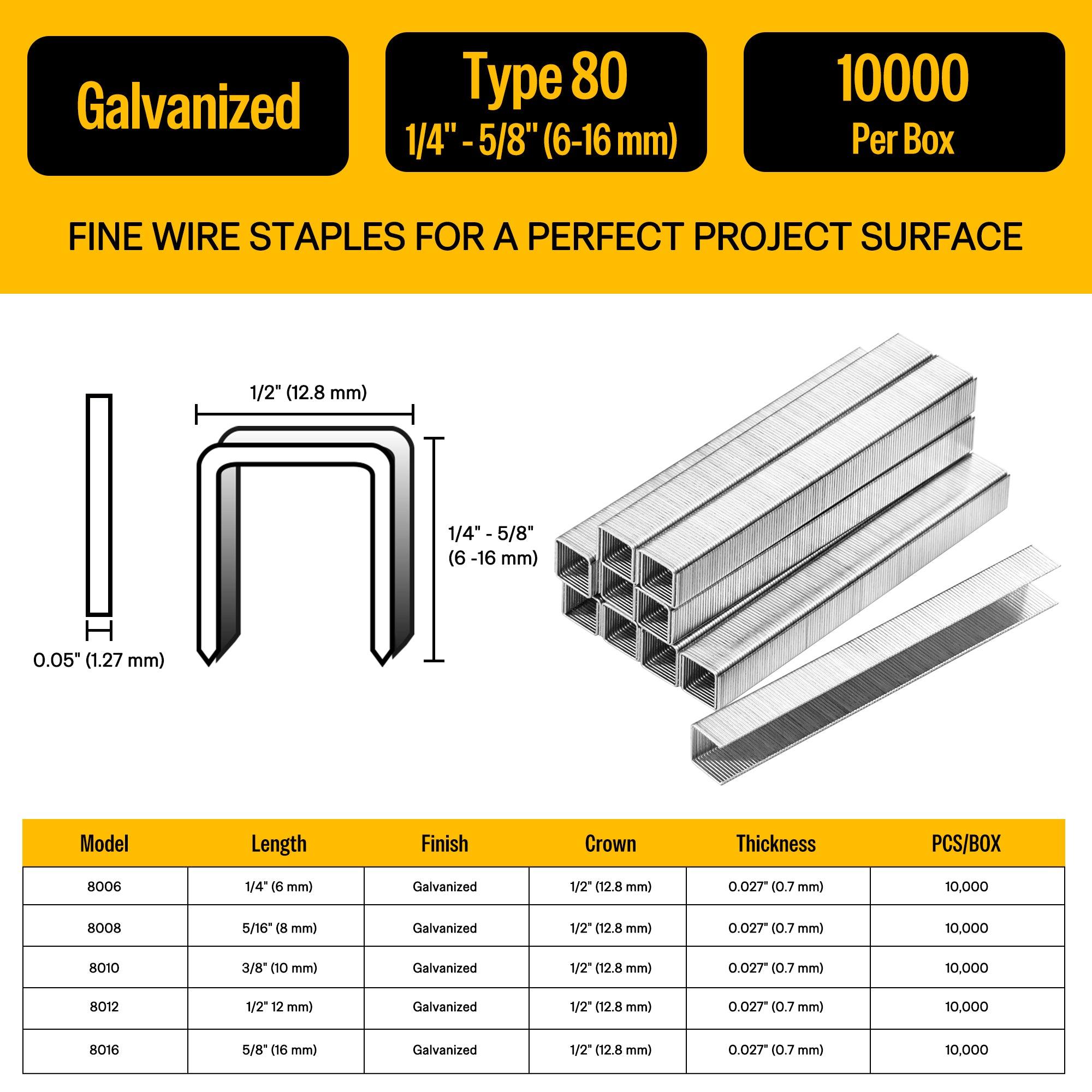 Steples Wire Small Meite USA 21Ga 1/2