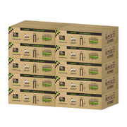 Meite USA 18 gauge 1/4 inch crown staples in 1-1/2 inch length, 10 cases at 8 boxes per case, displayed on a white background