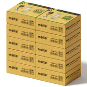Meite USA 14 gauge 1 3/4 inch length concrete T nails, 10 cases at 20 boxes per case, 80000 pcs in total, displayed at a white background