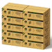 10 Cases of meite USA 16Ga 2 inch length L-cleat flooring nails, 10 boxes in one case, 100,000 PCS in total, in white background