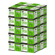 Meite USA JT21 staples, 20 boxes of 22Ga galvanized staples in 3/8 inch length shown on a white background, 5000 staples per box