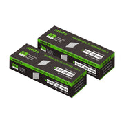 Meite USA 18Ga 1-1/2 inch length L-cleat flooring nails, two boxes, white background