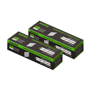 Meite USA 18Ga 1-1/4 inch length L-cleat flooring nails, two boxes, white background