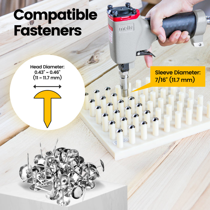 decorative tack gun with tacks