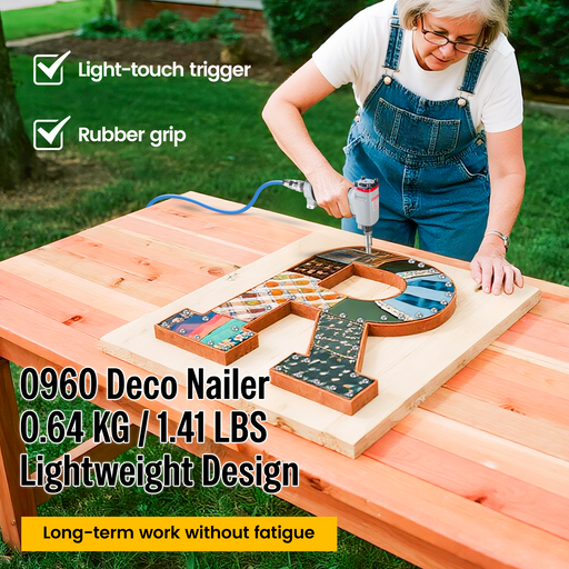 lightweight decorative nail gun