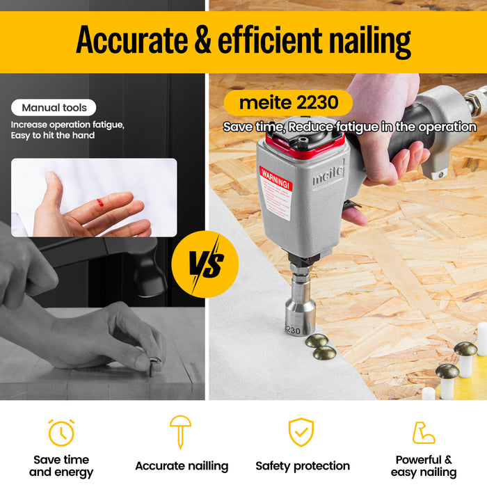 pneumatic decorative nail gun