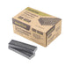 One box pack of meite USA 1 inch crown 3/8 inch length corrugated nails, 1200 piece 