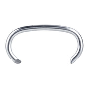 A Meite USA 15 gauge 3/4" crown hog ring displayed individually on a white background