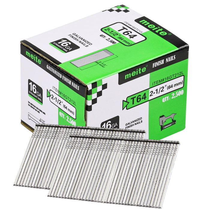 16 Gauge 7/8" to 2-1/2" Length Finish Nails - MEITE USA