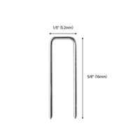 Single 20Ga 1/5" Crown(5.2MM) 5/8'' length upholstery staples
