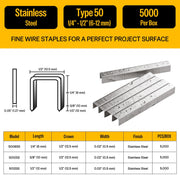 stainless steel staples