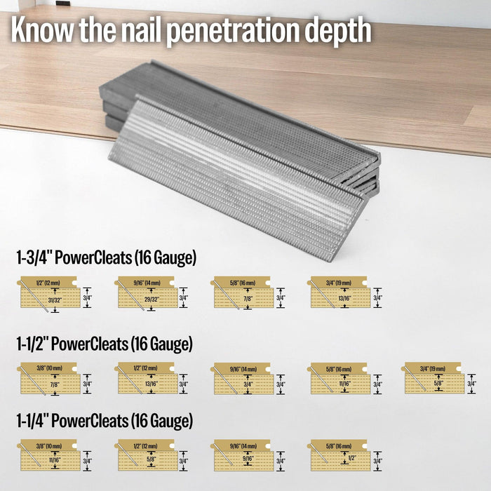 16Ga L Cleat Flooring Nails