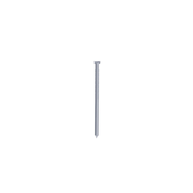 Meite USA single 18 gauge 1 inch length brad nail displayed individually on a white background