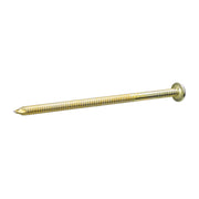 Meite USA 3 inch length coil siding nails displayed individually on a white background
