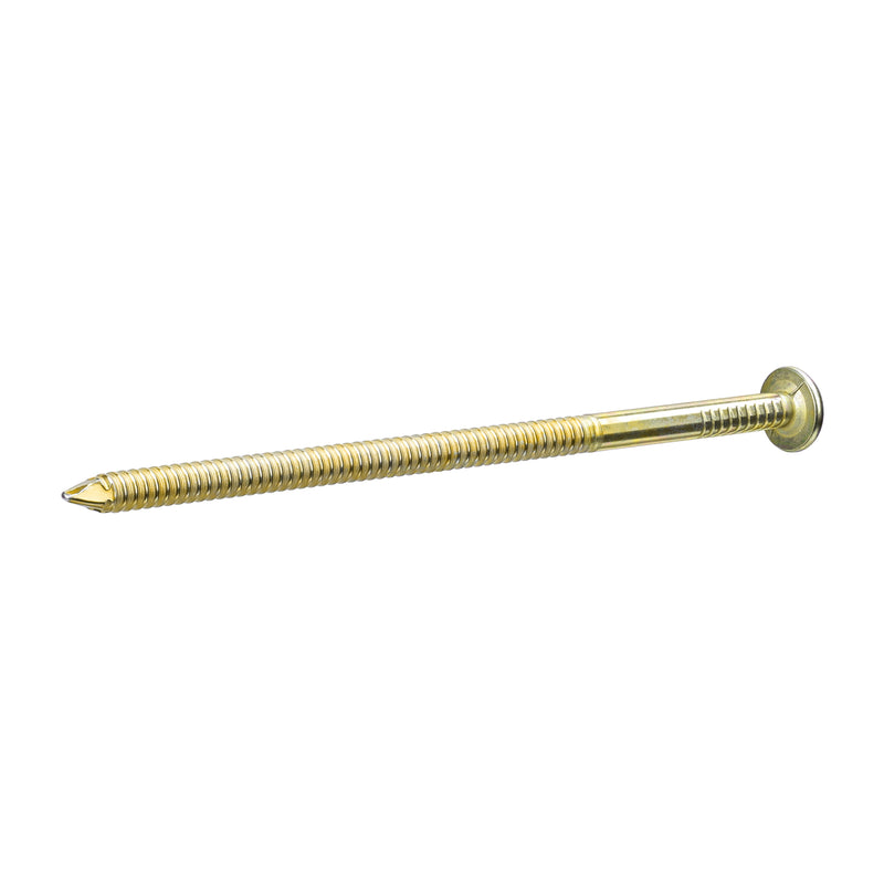 Meite USA 3 inch length coil siding nails displayed individually on a white background