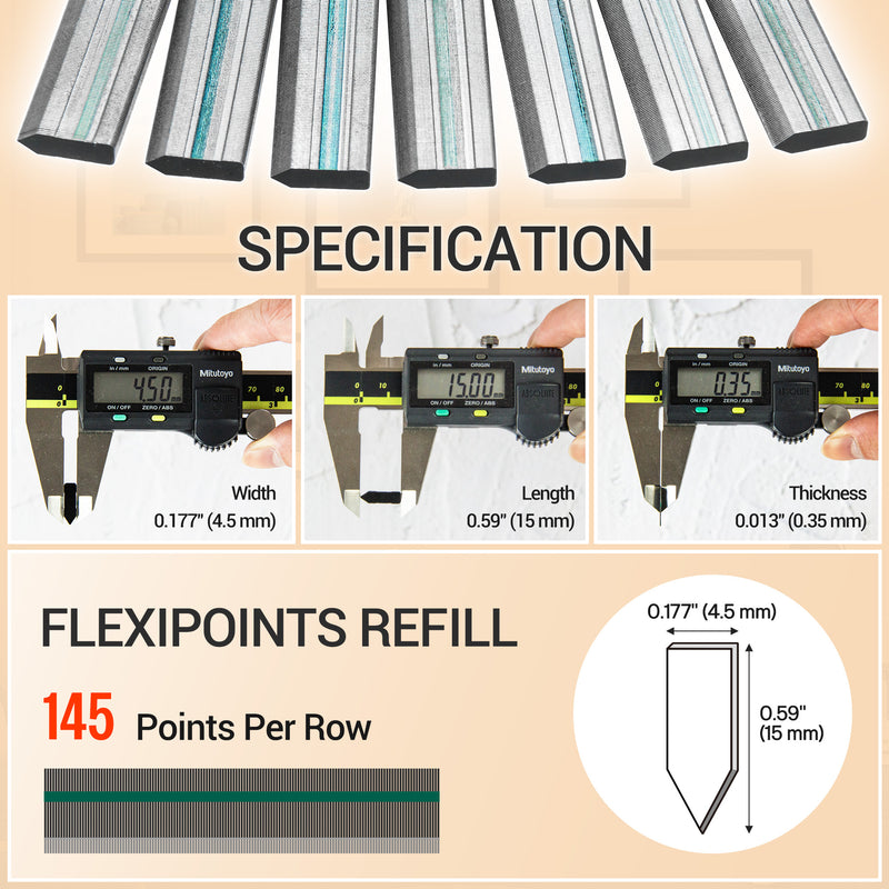 picture frame flexible points