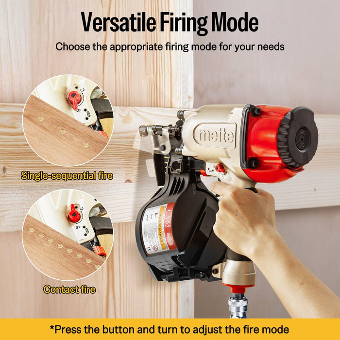 CN65 2-1/2" Pneumatic Coil Pallet Nailer