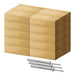 meite USA 1/4" Diameter Hammer Drive Anchors bulk packaging – 20 cases total, each carton contains 10 boxes, 100 pieces per box; front-facing packaging with three hammer Drive Anchors displayed clearly on the box design