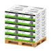 Meite USA 3 inch length coil siding nails, a full pallet with 20 boxes at 4500 pieces per box, displayed on a white background