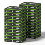 20 Cases of meite USA 18Ga 1-1/4 inch length L-cleat flooring nails, 5 boxes in one case, 100,000 PCS in total, in white background