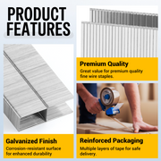 22 gauge galvanized upholstery staples