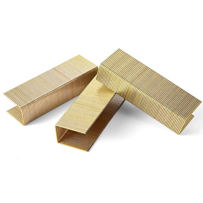 16 Gauge 1" Wide Crown 1" to 2" Length Galvanized Heavy Wire Staples - MEITE USA