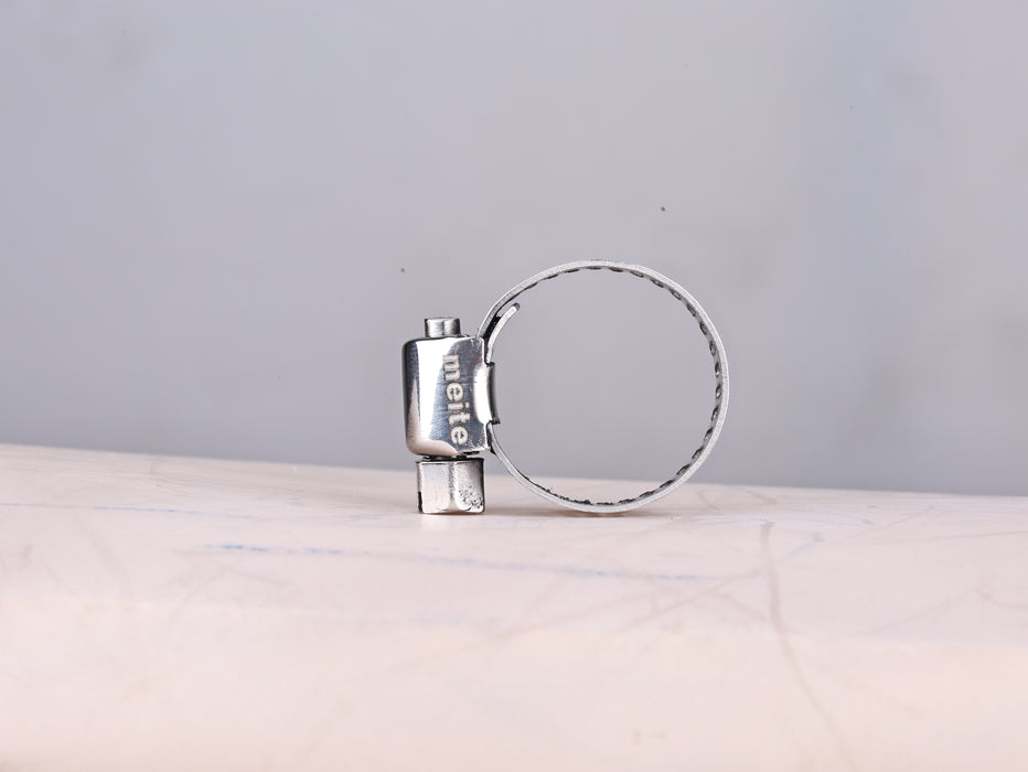 Brass Barb Fitting & Stainless Steel Hose Clamps Kit