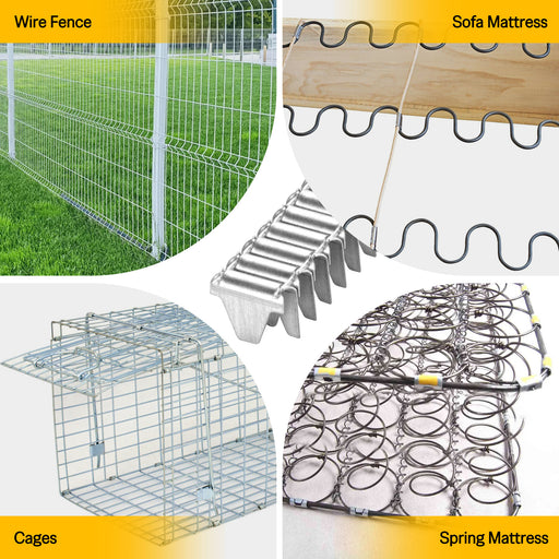 clinch clips for wire cage, fence, spring mattress, sofa