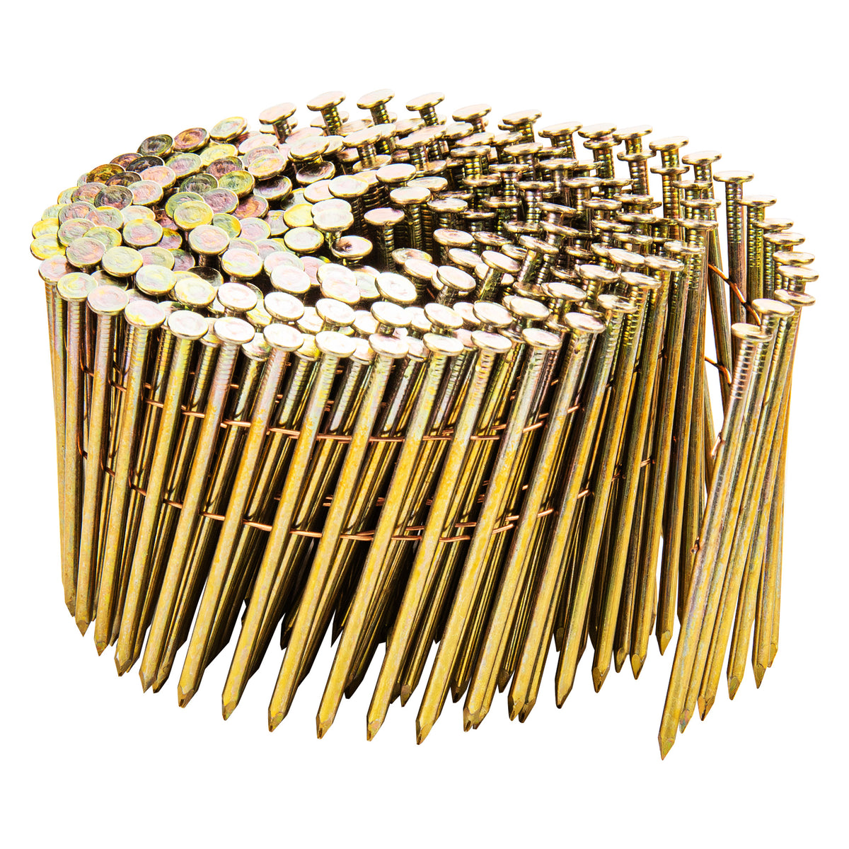 Meite USA 15 Degree 3-1/4 Inch Siding Coil Nails - Smooth Shank