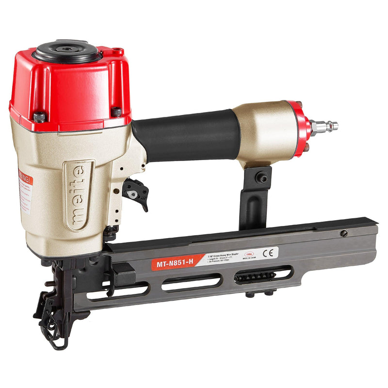 MT-N851-H 16Ga Pneumatic Upholstery Stapler 7/16" Crown - Single or Contact Firing