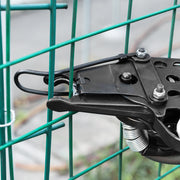 Meite USA MTC560 14Ga 1-1/2" Crown Pneumatic Hog Ringer using in fastening wire fence