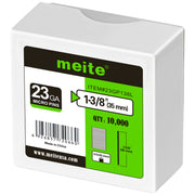 One box pack of meite USA 23 gauge 1 3/8 inch length pin nails, 10000 piece 