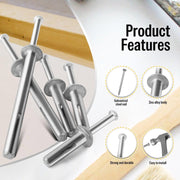 Hammer Drive Anchors with Galvanized Steel Nails Set - MEITE USA