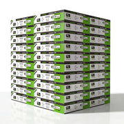 Meite USA 40 boxes 15 gauge 3/4" crown hog rings at 10000 pieces per box, displayed on a white background