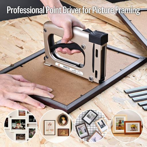 Picture frame nail gun