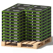 50 Cases of meite USA 18Ga 1-1/2 inch length L-cleat flooring nails, 5 boxes in one case, 250,000 PCS in total, in white background