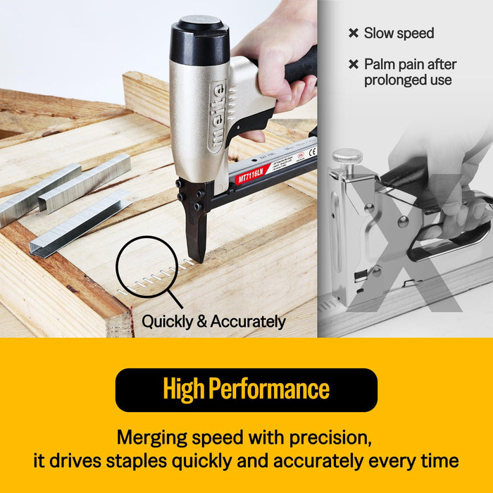 upholstery stapler with long nose