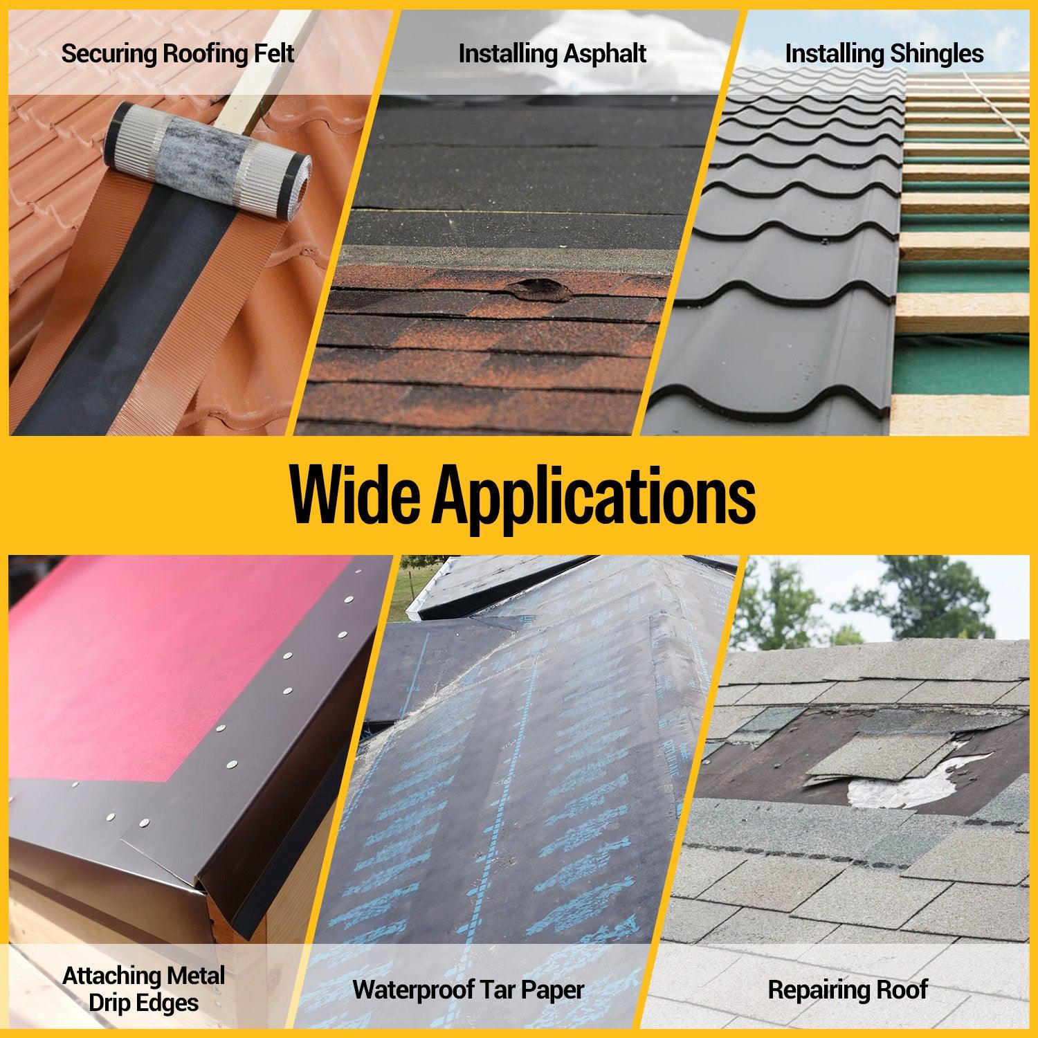 Nailing Gutter Meite USA 15 Degree Coil Roofing Nails for Roof Installation — MEITE USA