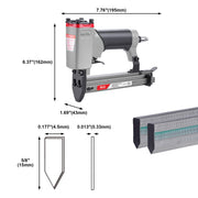 Dimensions and compatible staple specifications of the meite USA P515 Pneumatic Point Driver