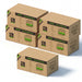 5 boxes of Meite USA 1-1/2'' Plastic Collated Concrete Pins displayed on a white background, including 10,000 pcs per box