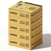 Meite USA 14 gauge 1 1/2 inch length concrete T nails, 5 cases at 20 boxes per case, 40000 pcs in total, displayed at a white background