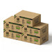 Meite USA 18 gauge 1/4 inch crown staples in 1 inch length, 5 cases at 10 boxes per case, displayed on a white background