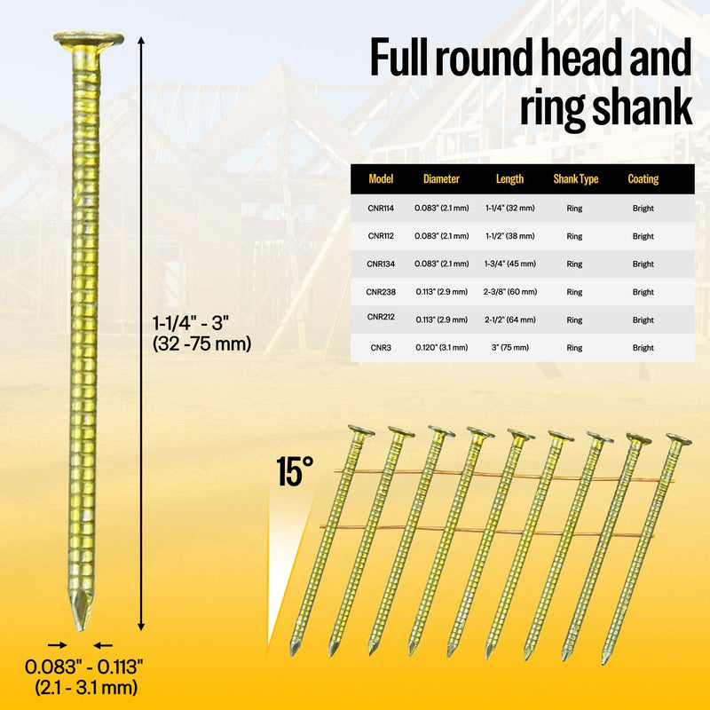 coil nailer nails