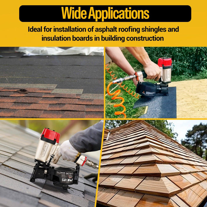 CN45R 1-3/4‘’ Pneumatic Coil Roofing Nailer