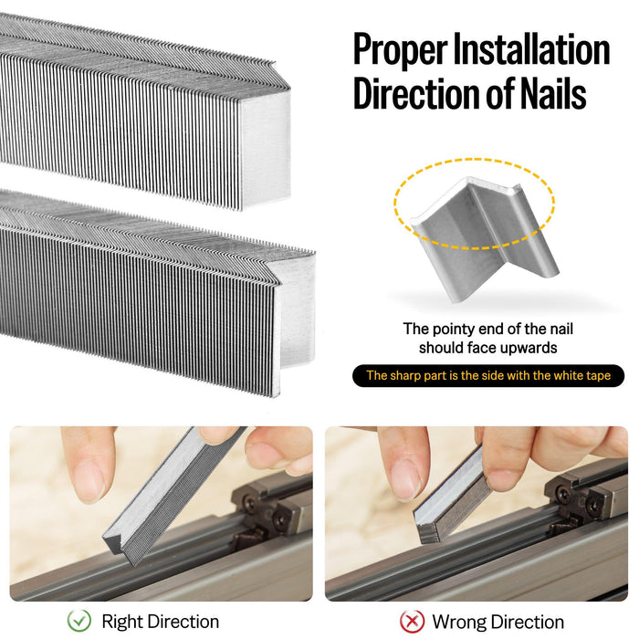 V nailer cpmpatible with V nails